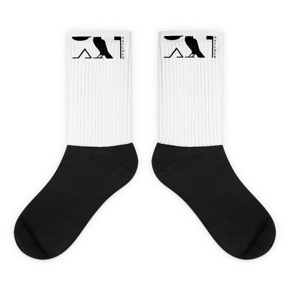 Naycher Black foot socks